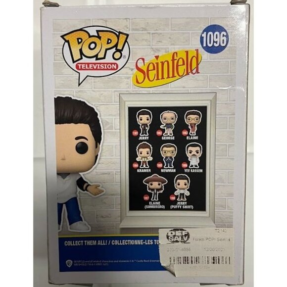 Funko POP! Seinfeld Jerry in Softball Jersey Pop! Vinyl Collectible Toy Figure - Picture 3 of 4